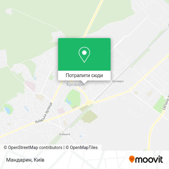 Карта Мандарин