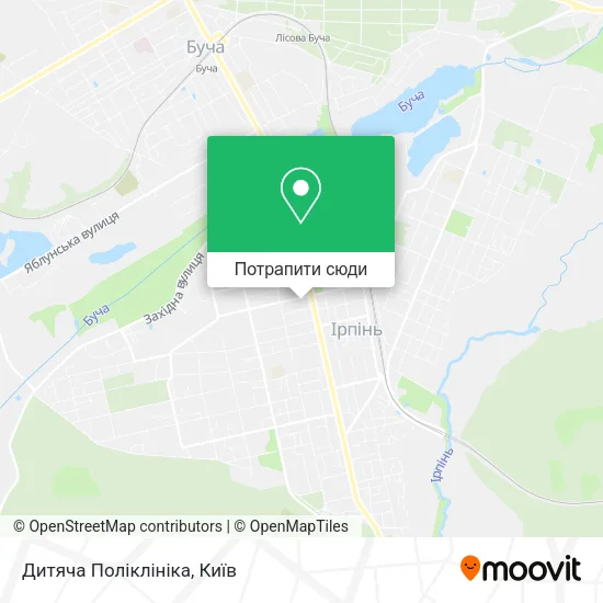 Карта Дитяча Поліклініка