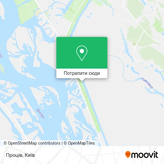 Карта Проців