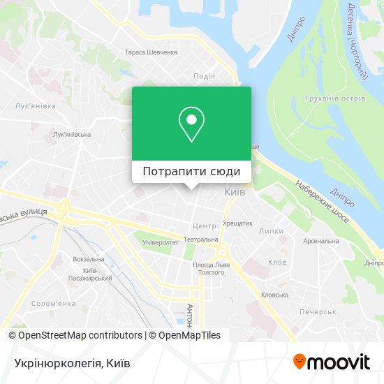 Карта Укрінюрколегія