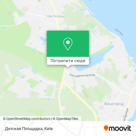 Карта Детская Площадка