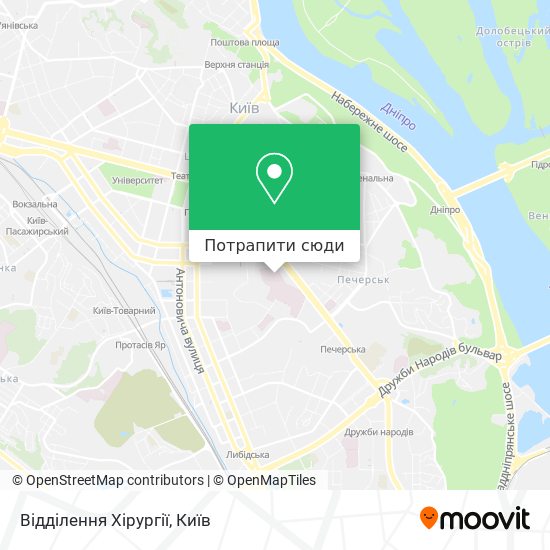 Карта Відділення Хірургії
