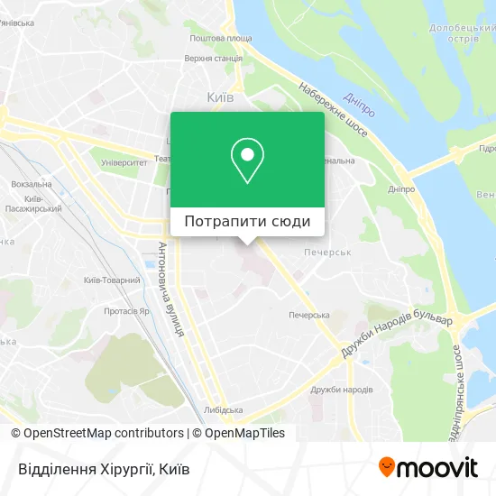 Карта Відділення Хірургії
