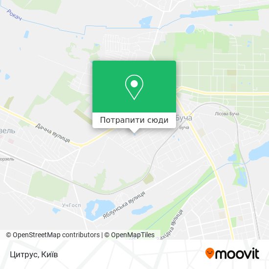 Карта Цитрус