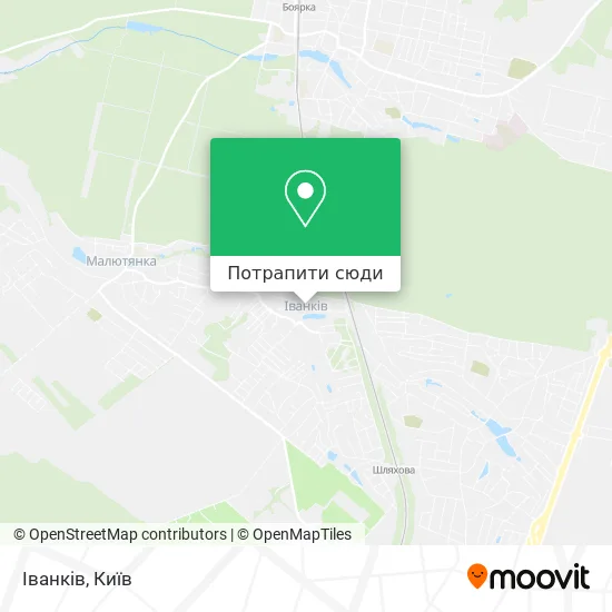 Карта Іванків
