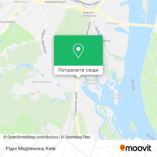 Карта Рідні Медтехніка