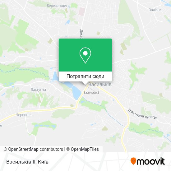 Карта Васильків II