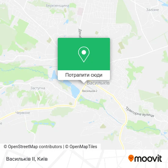 Карта Васильків II