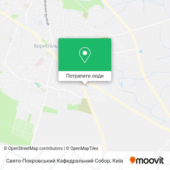 Карта Свято-Покровський Кафедральний Собор