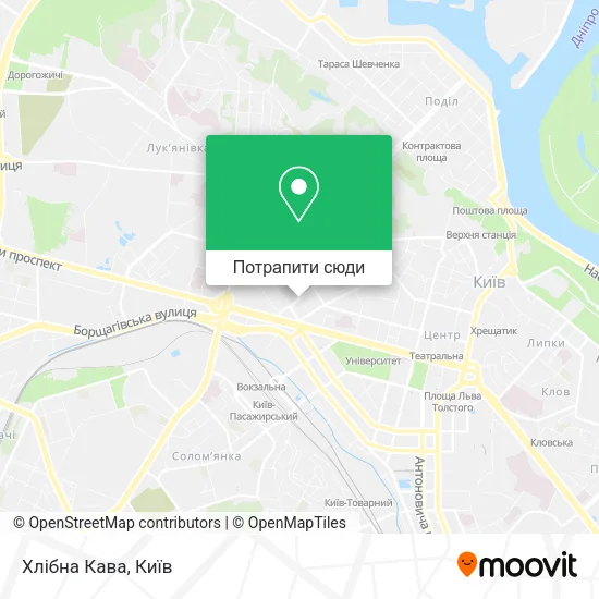 Карта Хлібна Кава