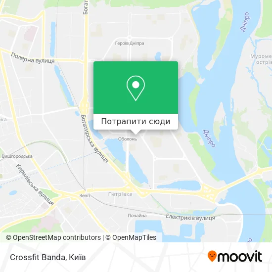 Карта Crossfit Banda