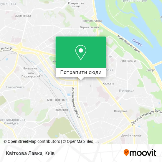 Карта Квіткова Лавка