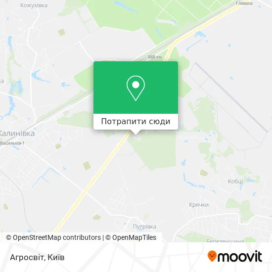 Карта Агросвіт