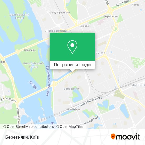 Карта Березняки