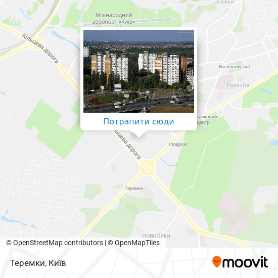 Карта Теремки