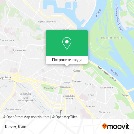 Карта Klever