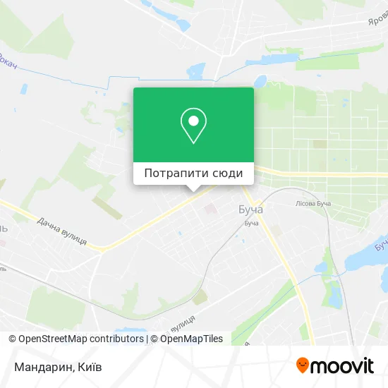 Карта Мандарин