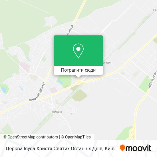Карта Церква Ісуса Христа Святих Останніх Днів