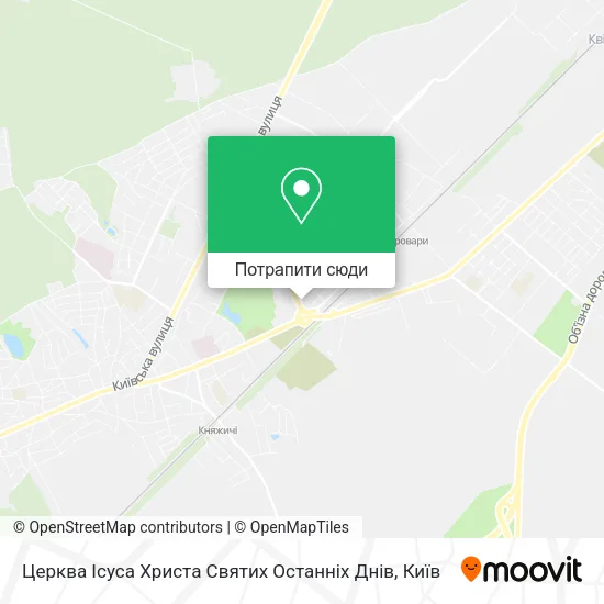 Карта Церква Ісуса Христа Святих Останніх Днів