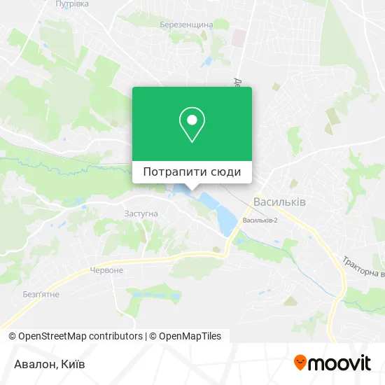 Карта Авалон