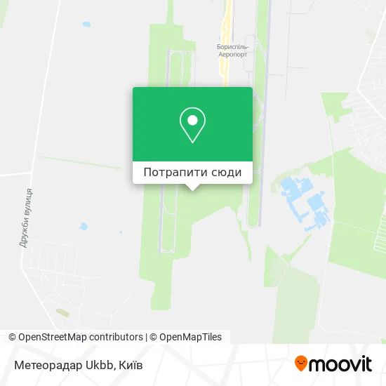 Карта Метеорадар Ukbb