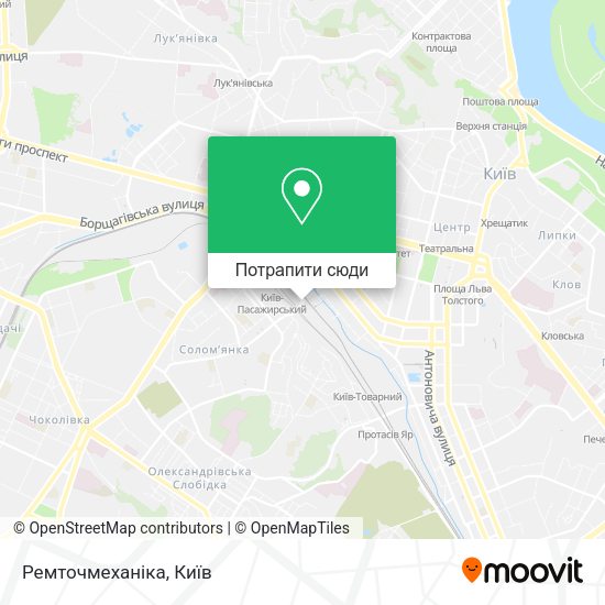 Карта Ремточмеханіка