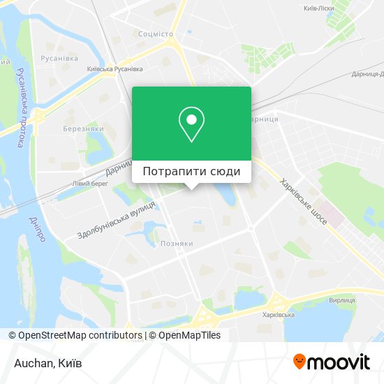 Карта Auchan