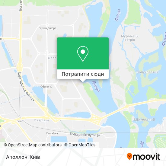 Карта Аполлон