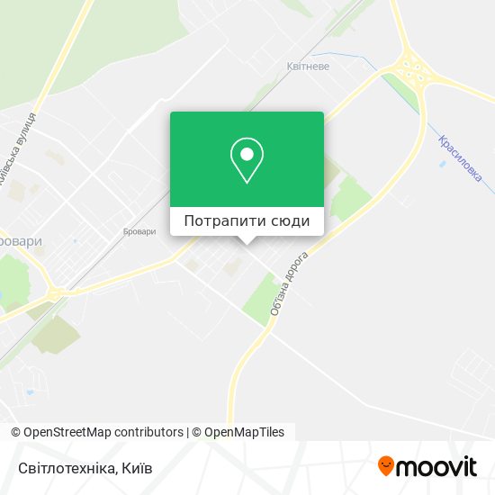 Карта Світлотехніка