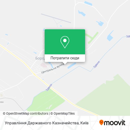 Карта Управління Державного Казначейства