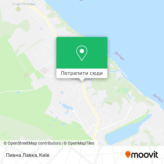 Карта Пивна Лавка