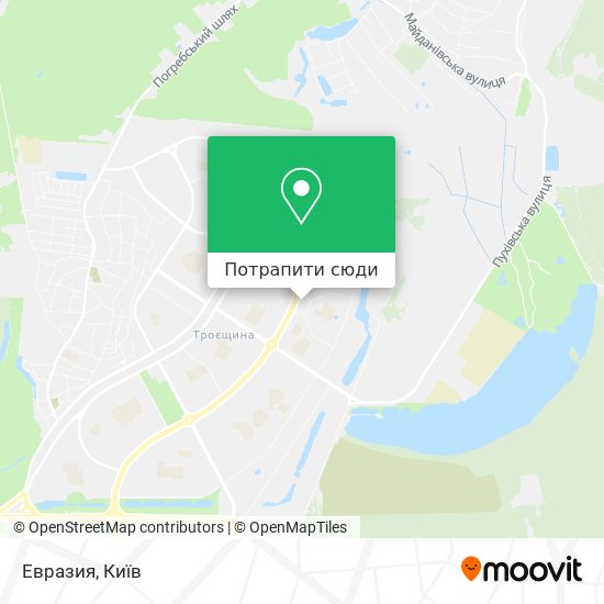 Карта Евразия