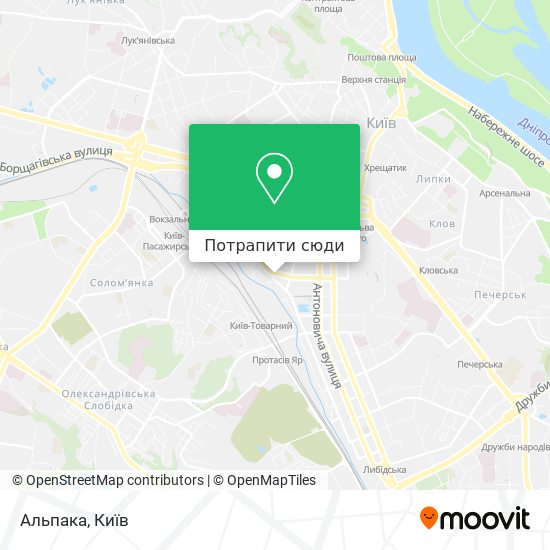 Карта Альпака