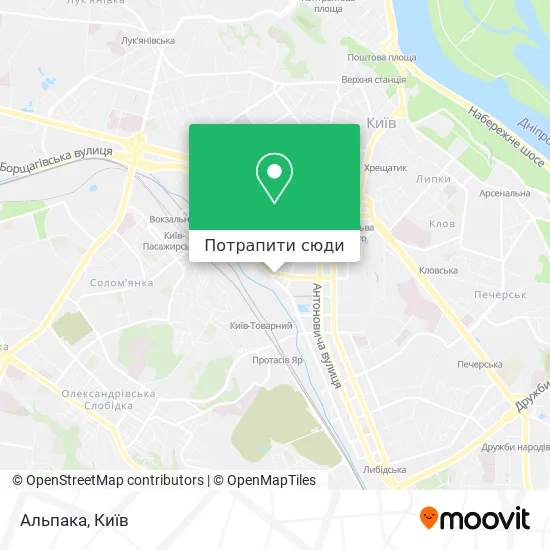 Карта Альпака