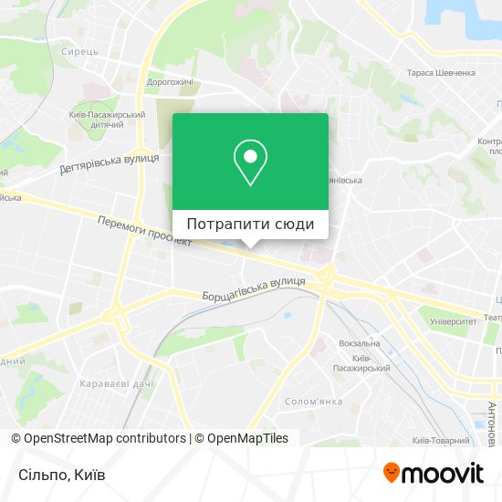 Карта Сільпо