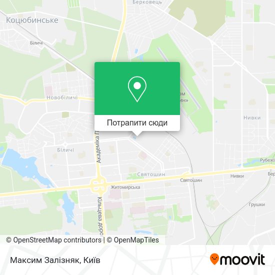 Карта Максим Залізняк