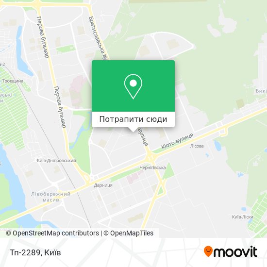 Карта Тп-2289