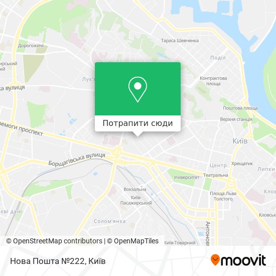 Карта Нова Пошта №222