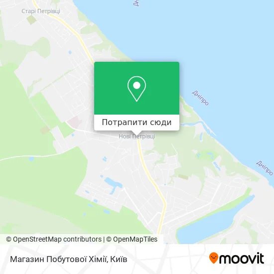 Карта Магазин Побутової Хімії