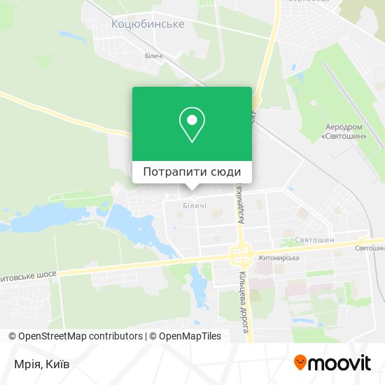 Карта Мрія