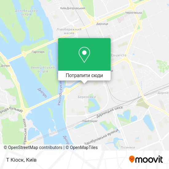 Карта Т Кіоск