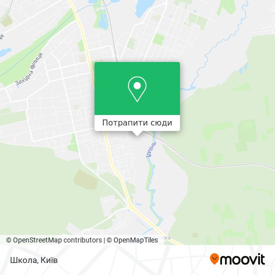 Карта Школа