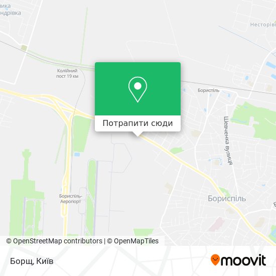Карта Борщ