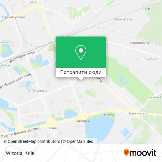 Карта Wizoria