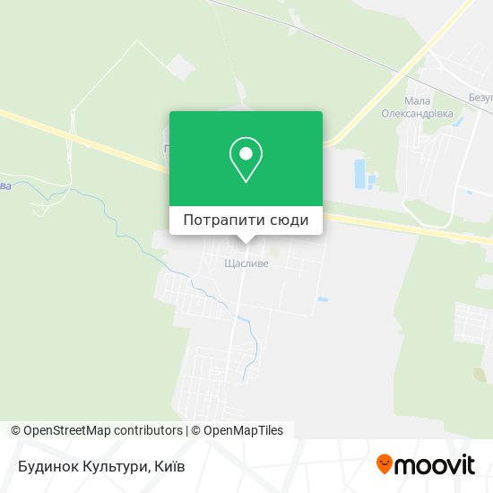 Карта Будинок Культури