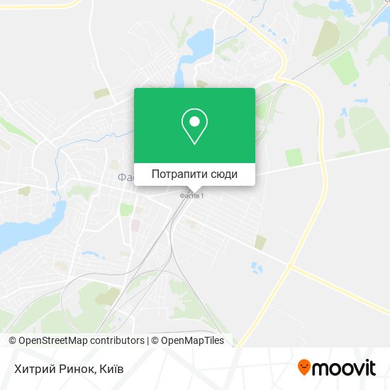 Карта Хитрий Ринок