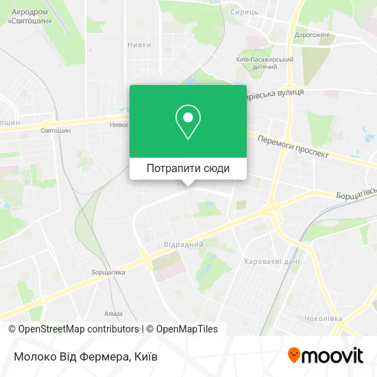 Карта Молоко Від Фермера