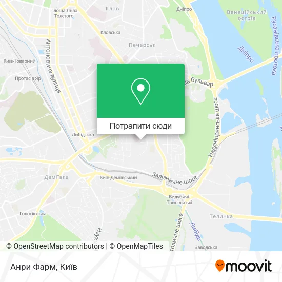 Карта Анри Фарм