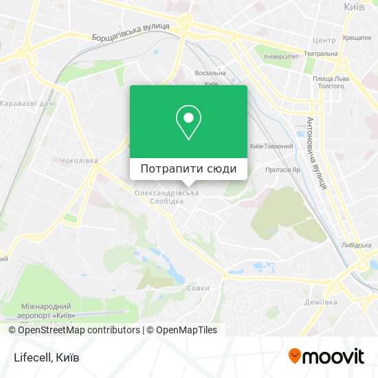 Карта Lifecell