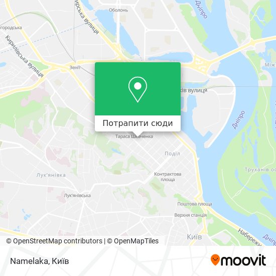 Карта Namelaka
